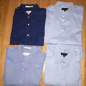 Men's dress long sleeve button down shirts